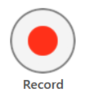 The "Record" button